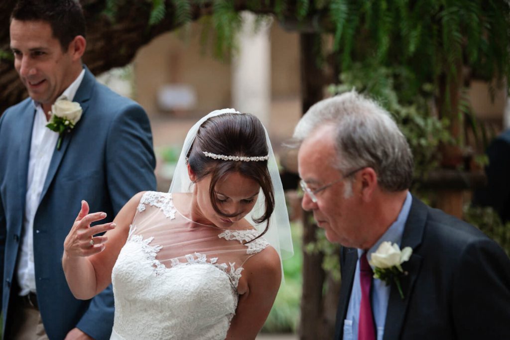 st francis cloister sorrento wedding