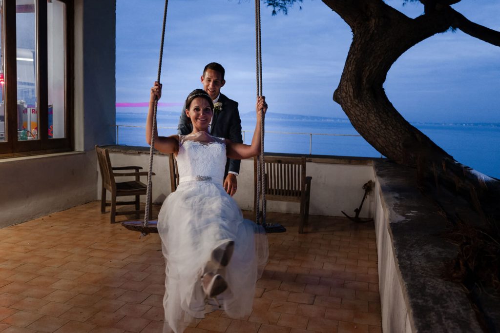 st francis cloister sorrento wedding