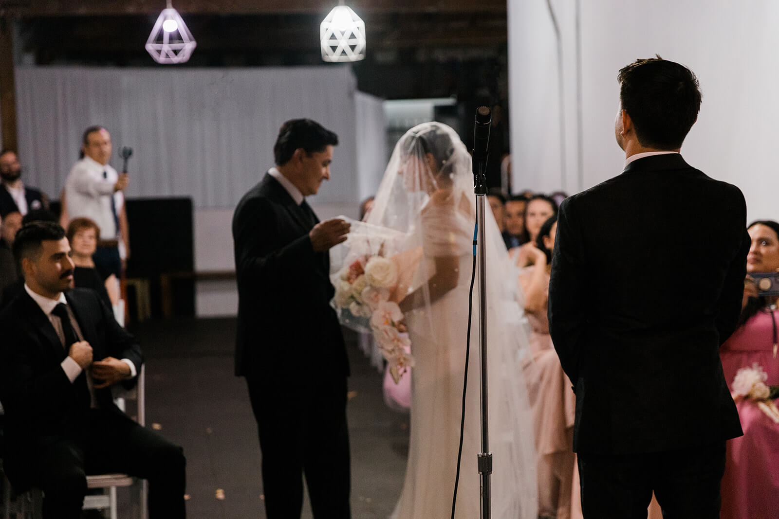 warehouse wedding