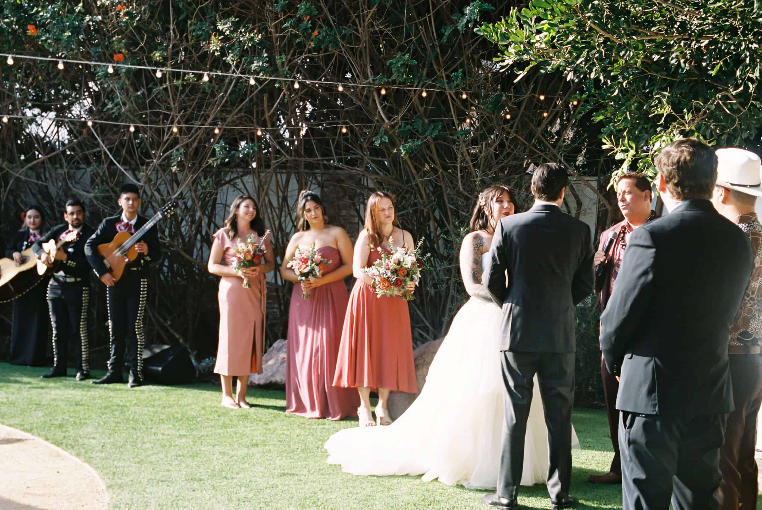 35mm wedding photo