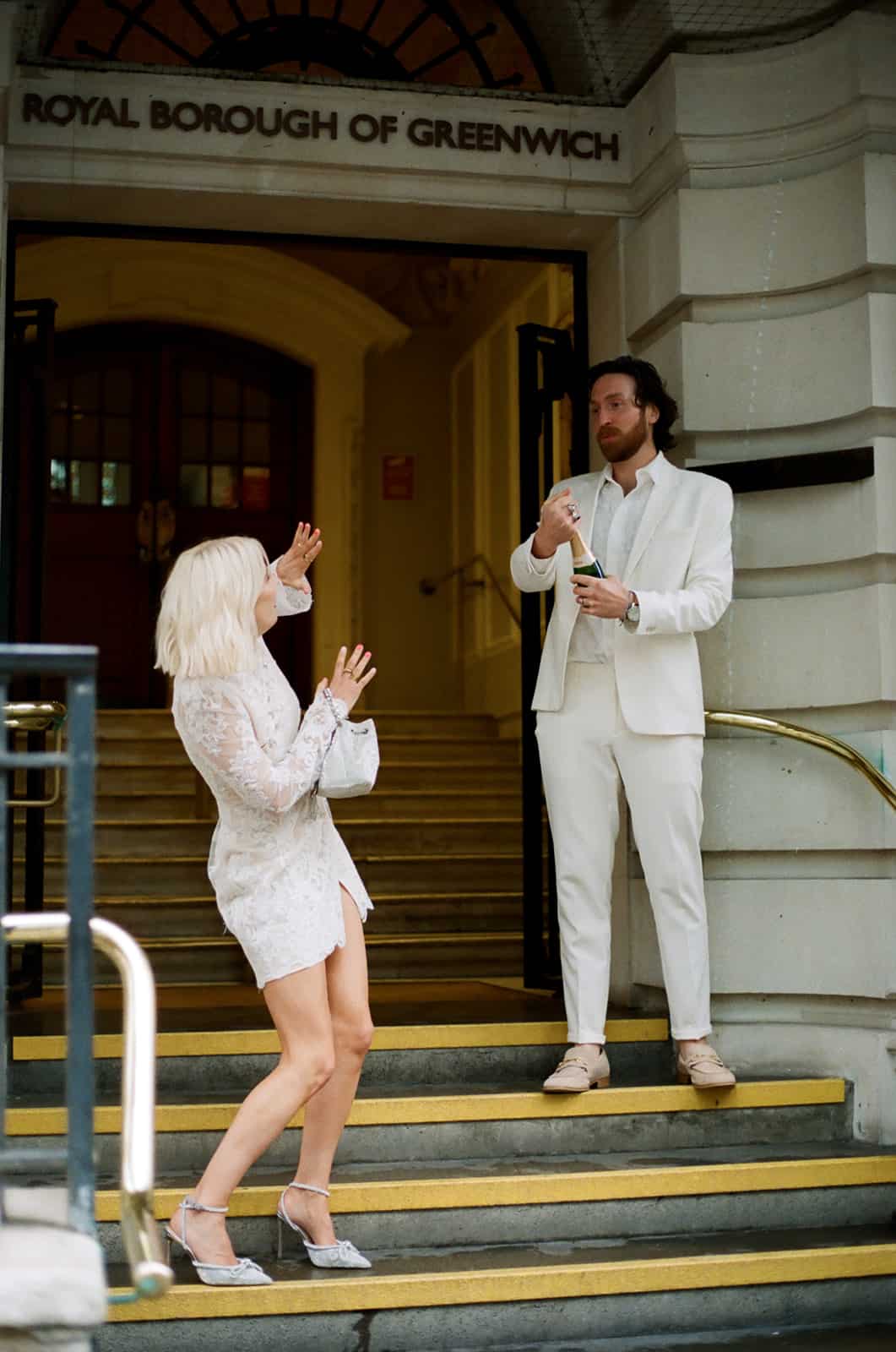 woolwich town hall elopement 35mm