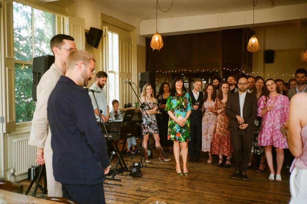 London Pub Wedding 35mm