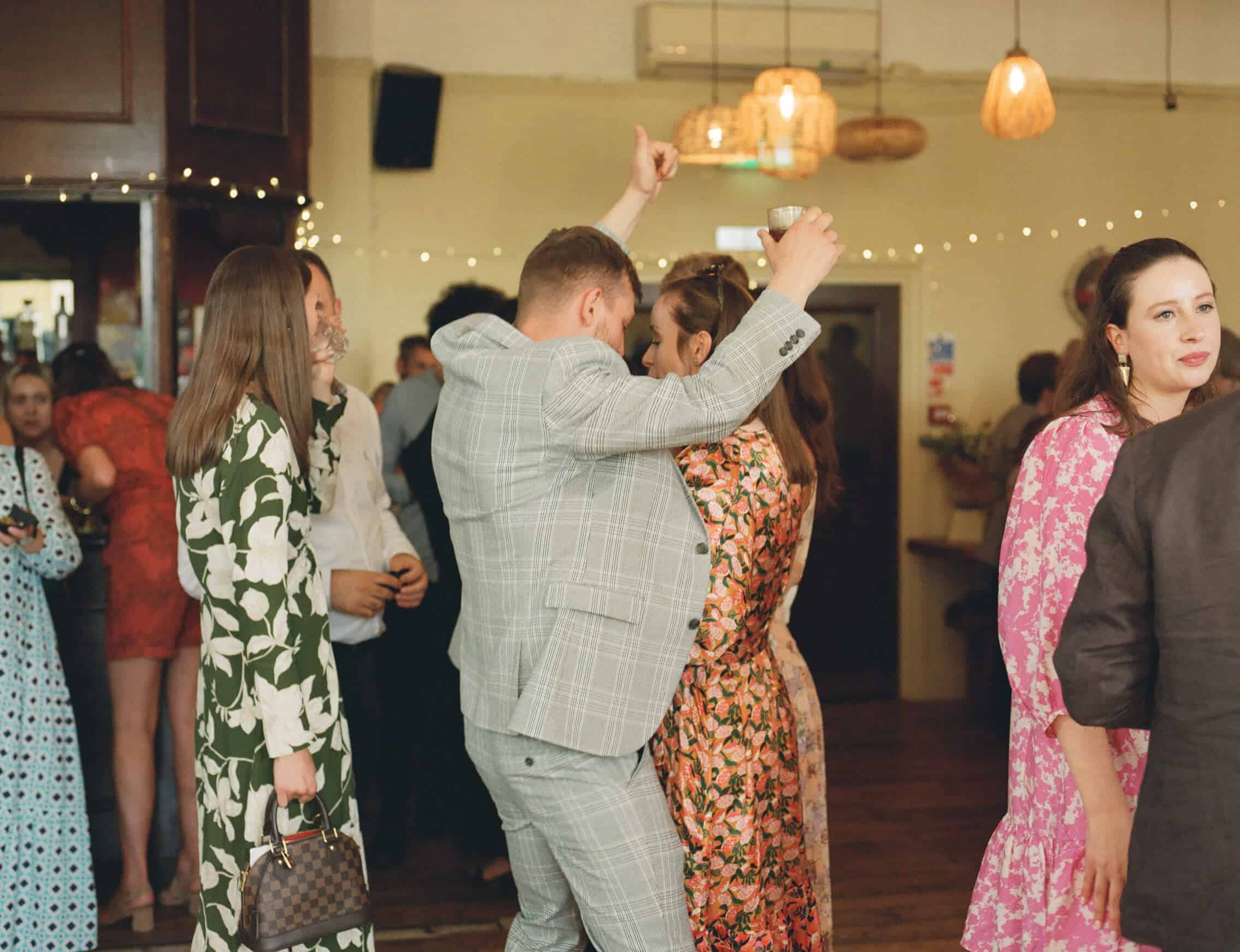 London Pub Wedding 35mm