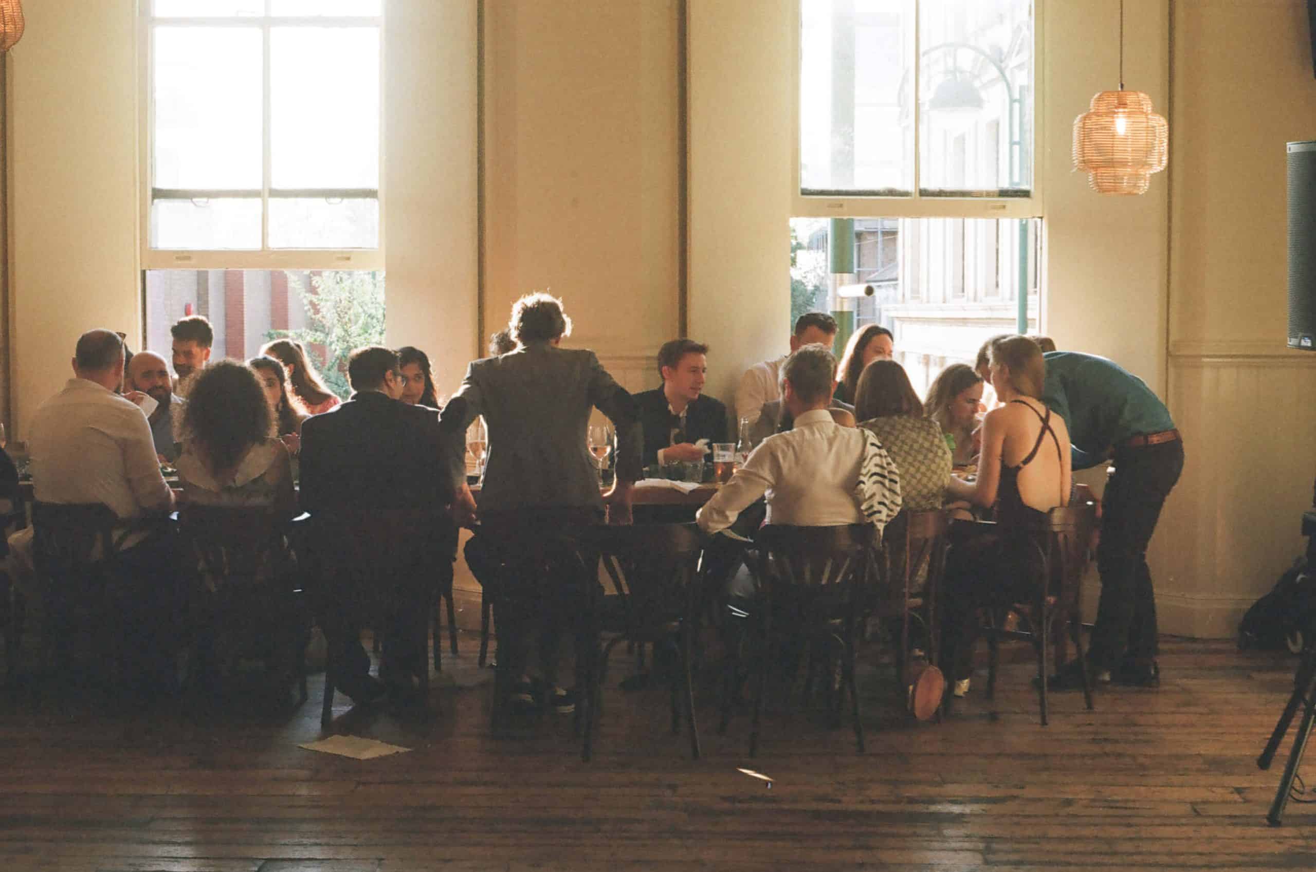 London Pub Wedding 35mm