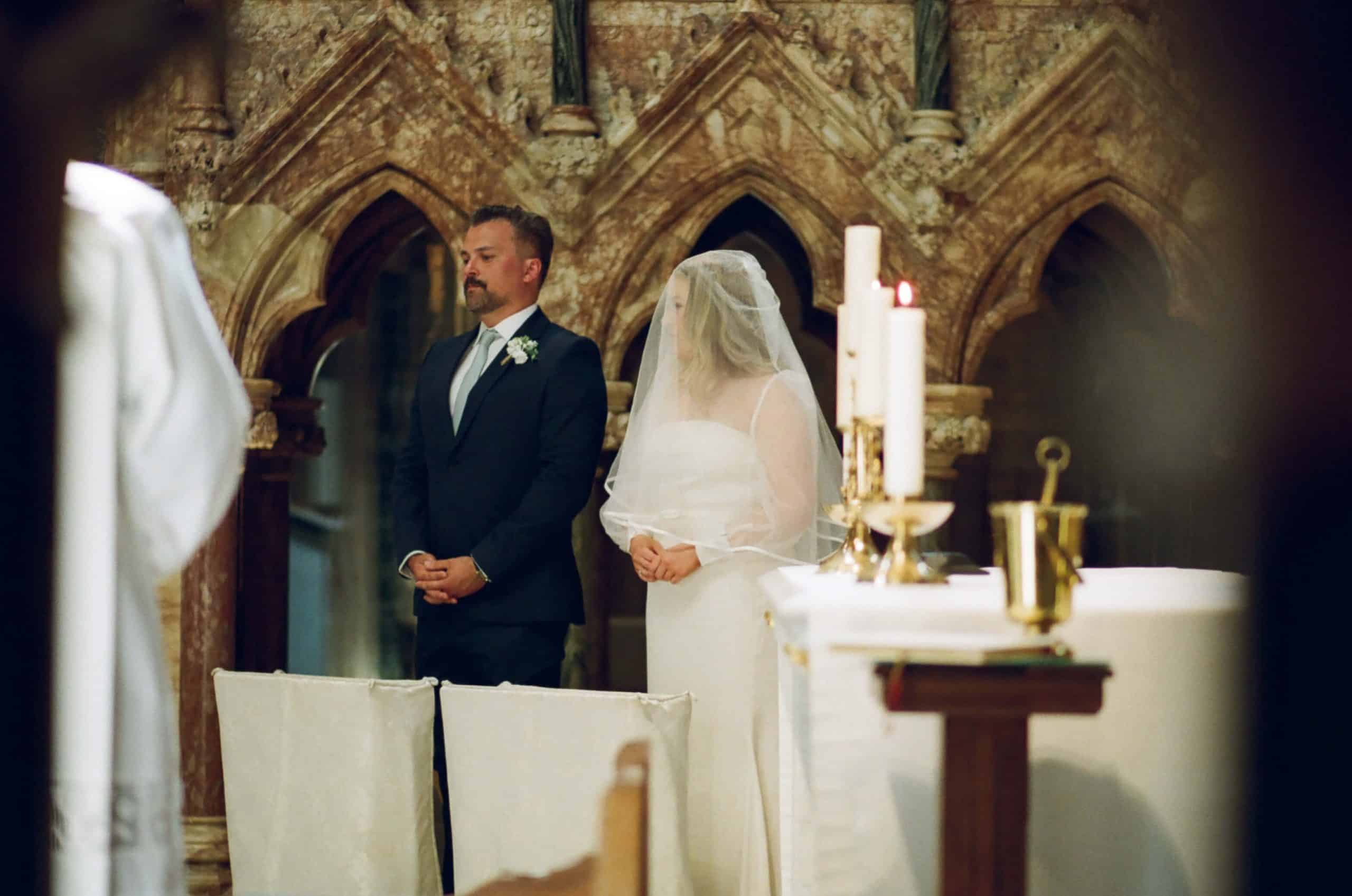 Intimate Mayfair Wedding 35mm