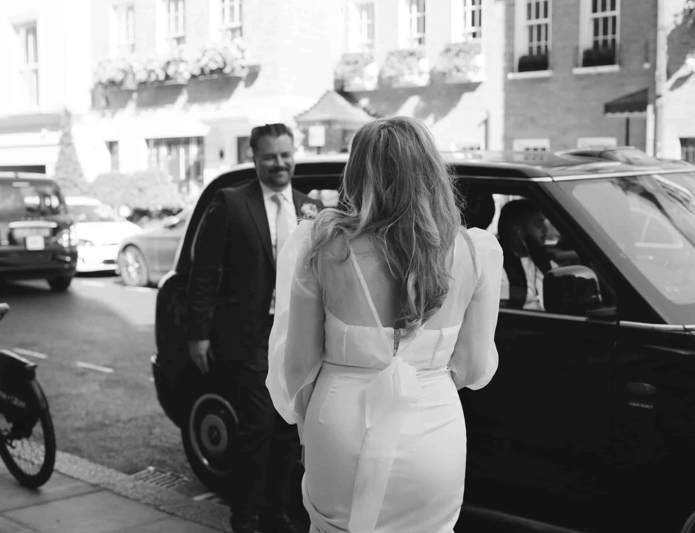 Intimate Mayfair Wedding 35mm